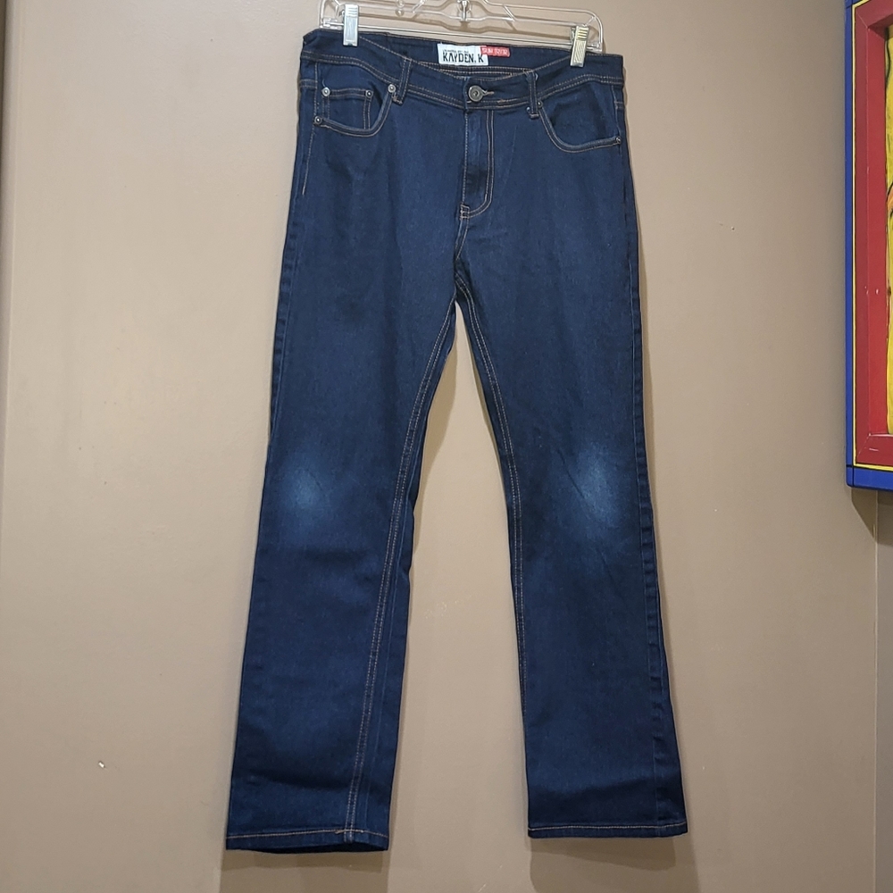 Kayden K slim fit 32x30 dark wash jeans *3/$30 Sale*